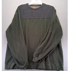 Austin Clothing Co. Sweater Green Mens Size Large Dadcore Crewneck